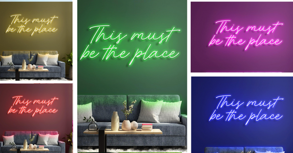 Can neon signs change color