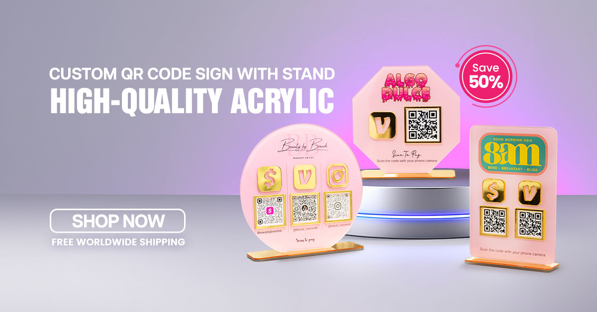 Custom QR Code Signs