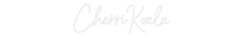 Custom Neon: CherriKoala