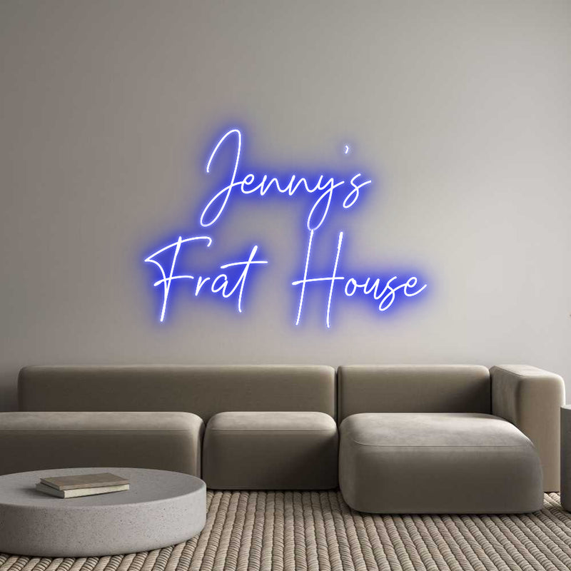 Custom Neon: Jenny's
Frat...