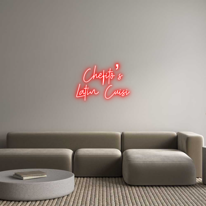 Custom Neon: Chefito’s
La...