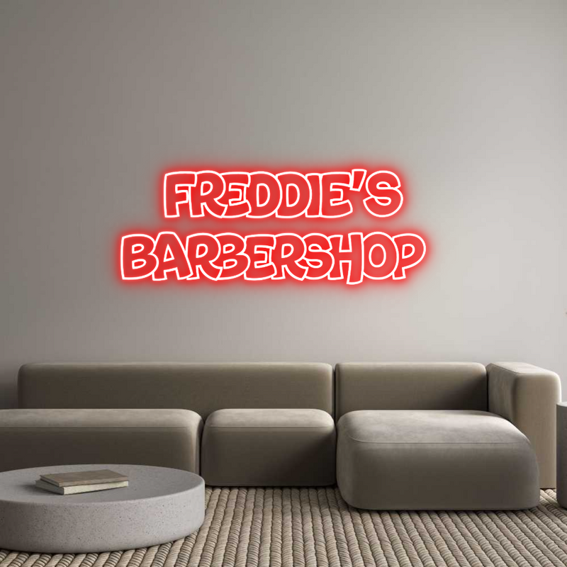 Custom Neon: Freddie's
Ba...