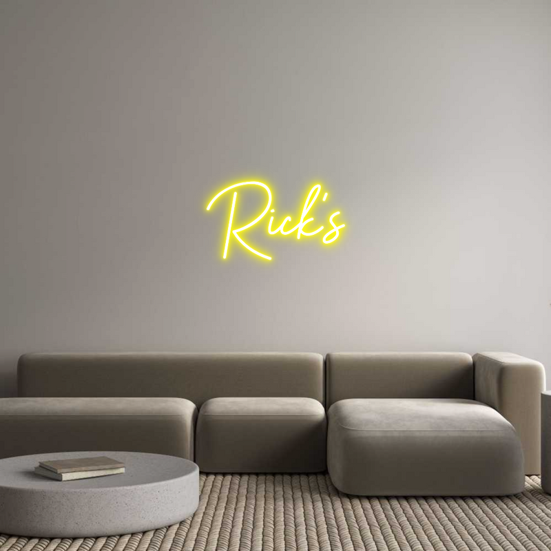 Custom Neon: Rick's