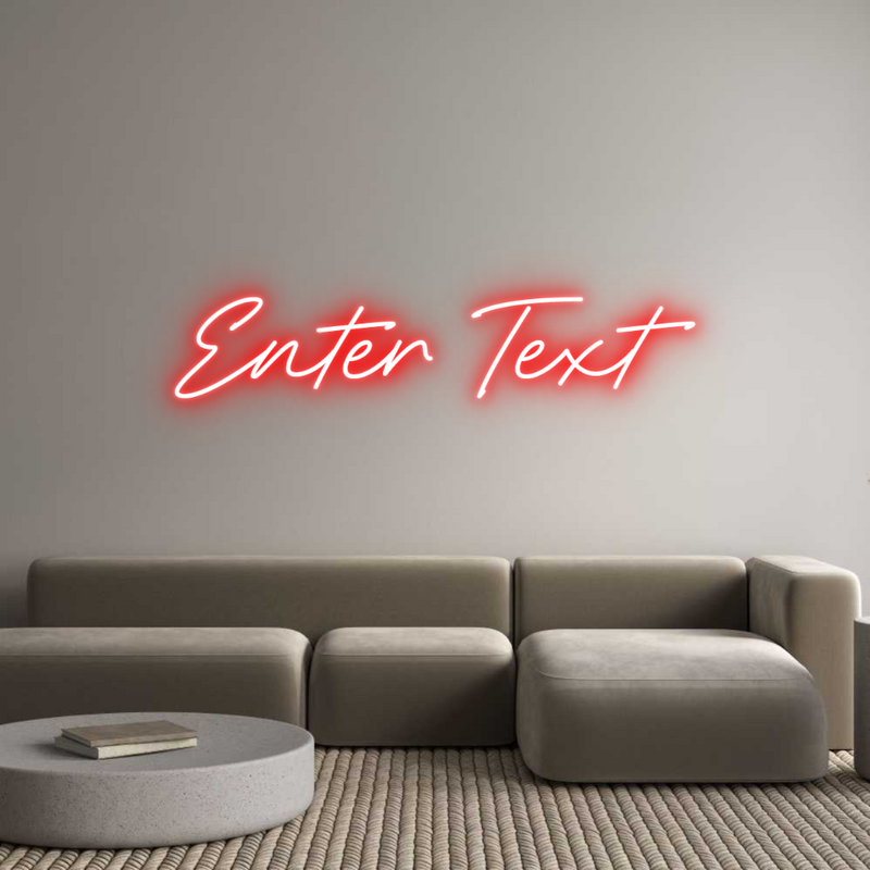 Custom Neon: Enter Text