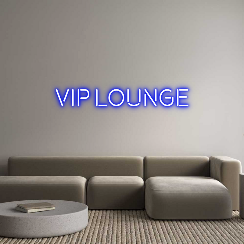 Custom Neon: VIP LOUNGE