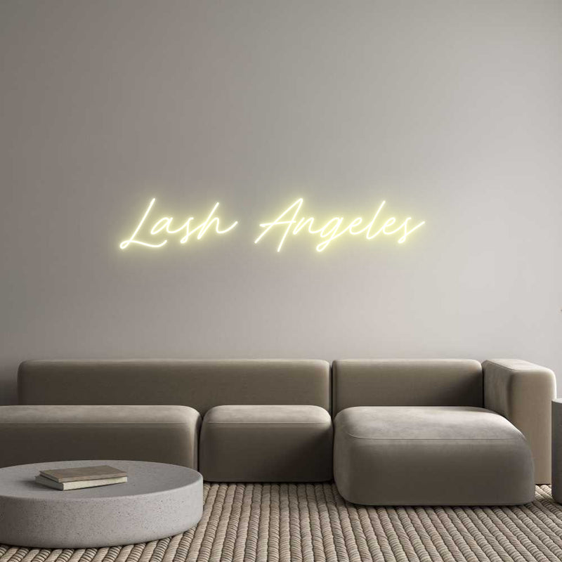 Custom Neon: Lash Angeles