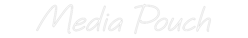 Custom Neon: Media Pouch