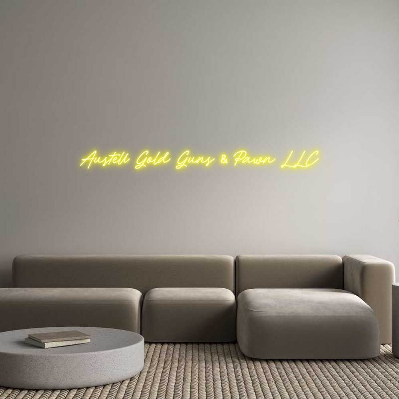 Custom Neon: Austell Gold ...