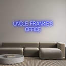 Custom Neon: Uncle Frankie...