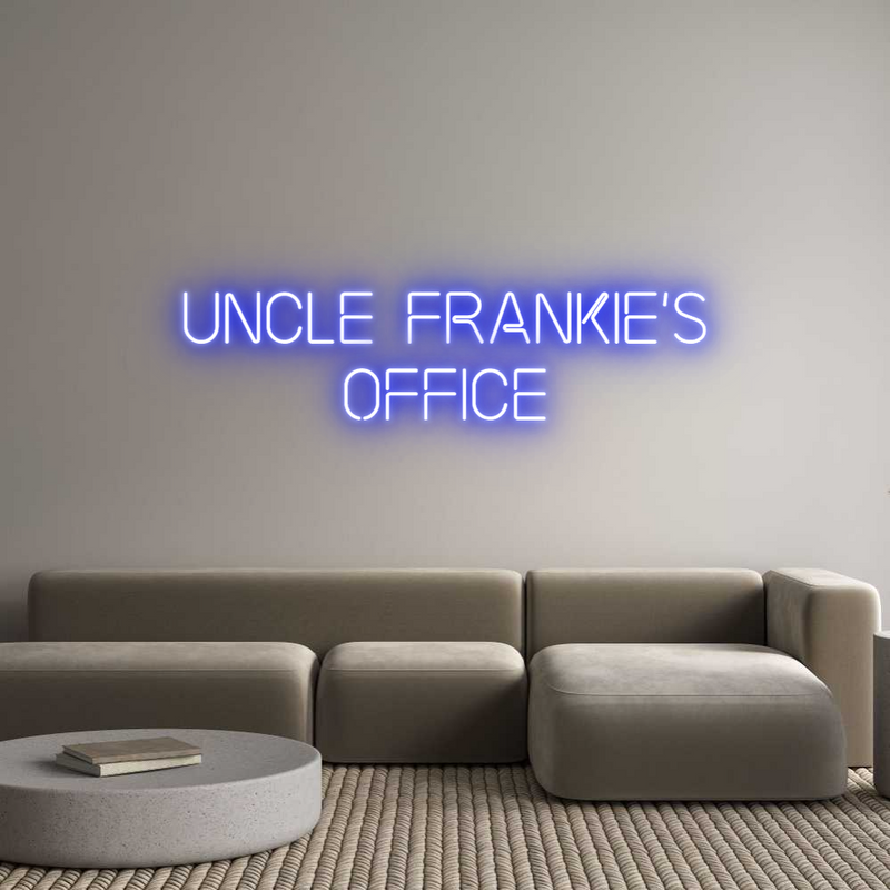 Custom Neon: Uncle Frankie...