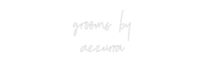 Custom Neon: grooms by
az...