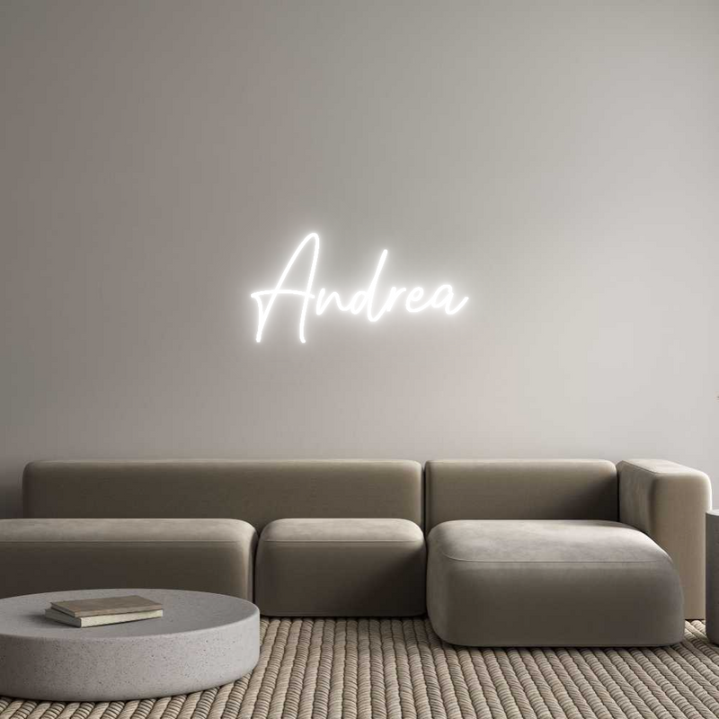 Custom Neon: Andrea