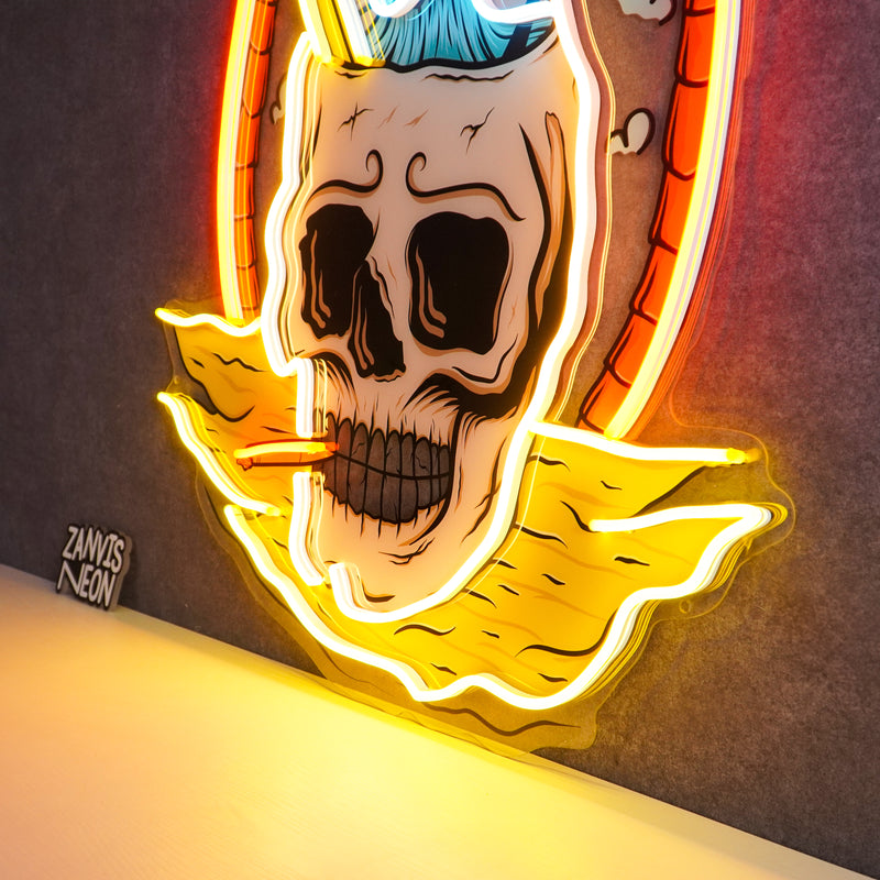 Skull Island LED Neon Sign Light Pop Art