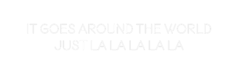 Custom Neon: IT GOES AROUN...