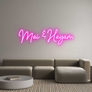 Custom Neon: Mai & Hayam