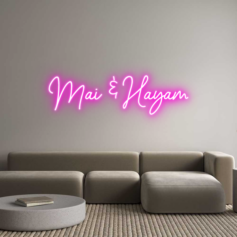 Custom Neon: Mai & Hayam