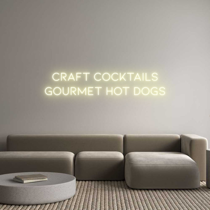 Custom Neon: craft cocktai...