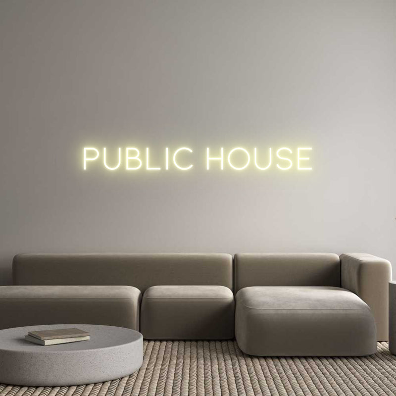 Custom Neon: Public House