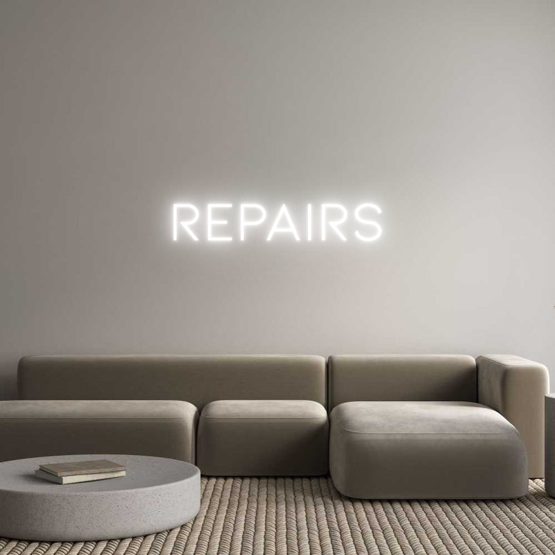 Custom Neon: REPAIRS