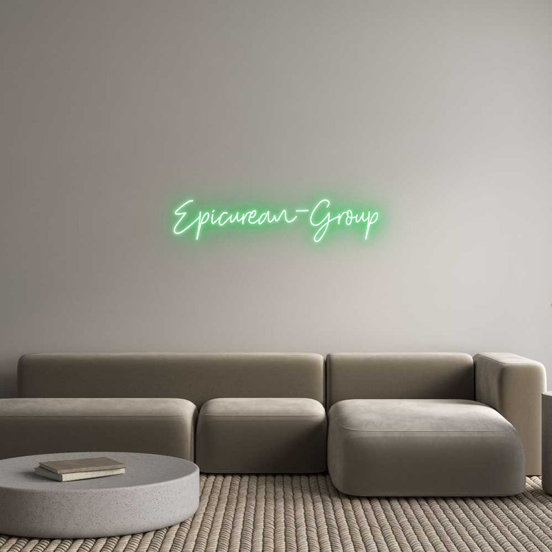 Custom Neon: Epicurean-Group