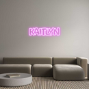 Custom Neon: KAITLYN