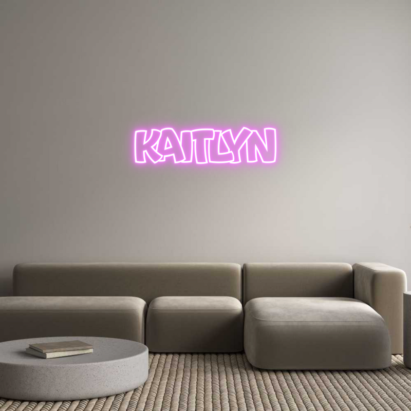 Custom Neon: KAITLYN