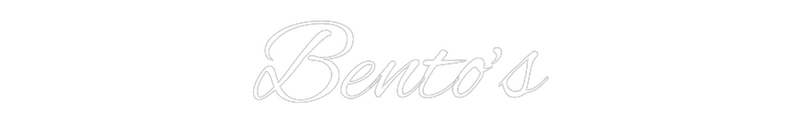 Custom Neon: Bento’s