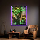 Rich Rapper Collapse Art LED Neon Sign Light Pop Art