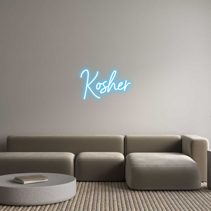 Custom Neon: Kosher