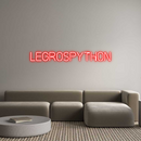 Custom Neon: LeGrosPython
