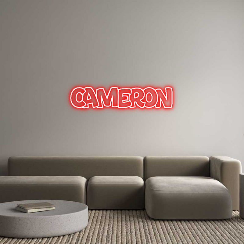 Custom Neon: Cameron