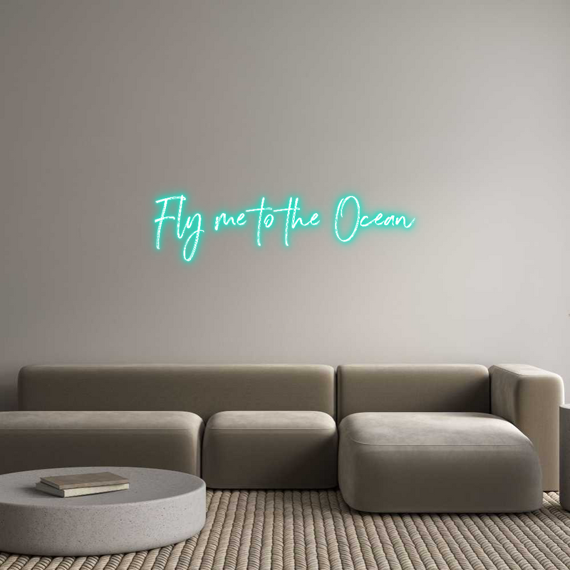 Custom Neon: Fly me to the...