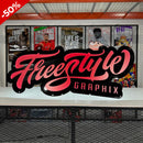 Custom Logo Acrylic Prints