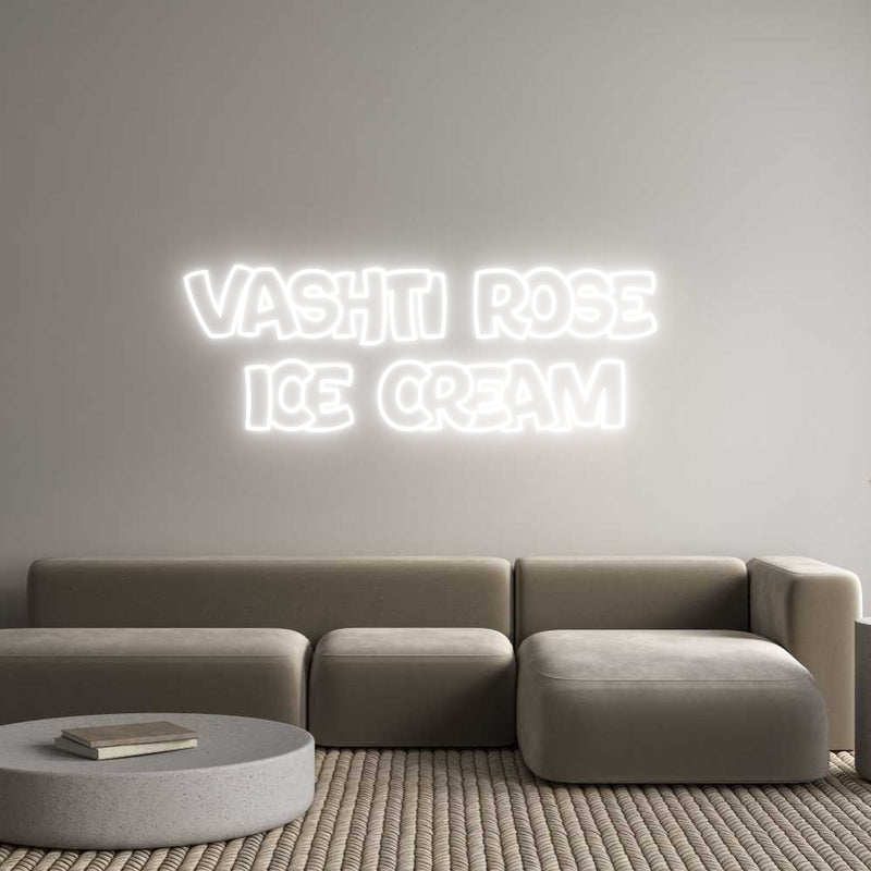 Custom Neon: Vashti Rose 
...