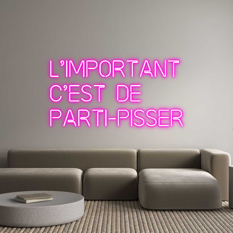 Custom Neon: L’important
...