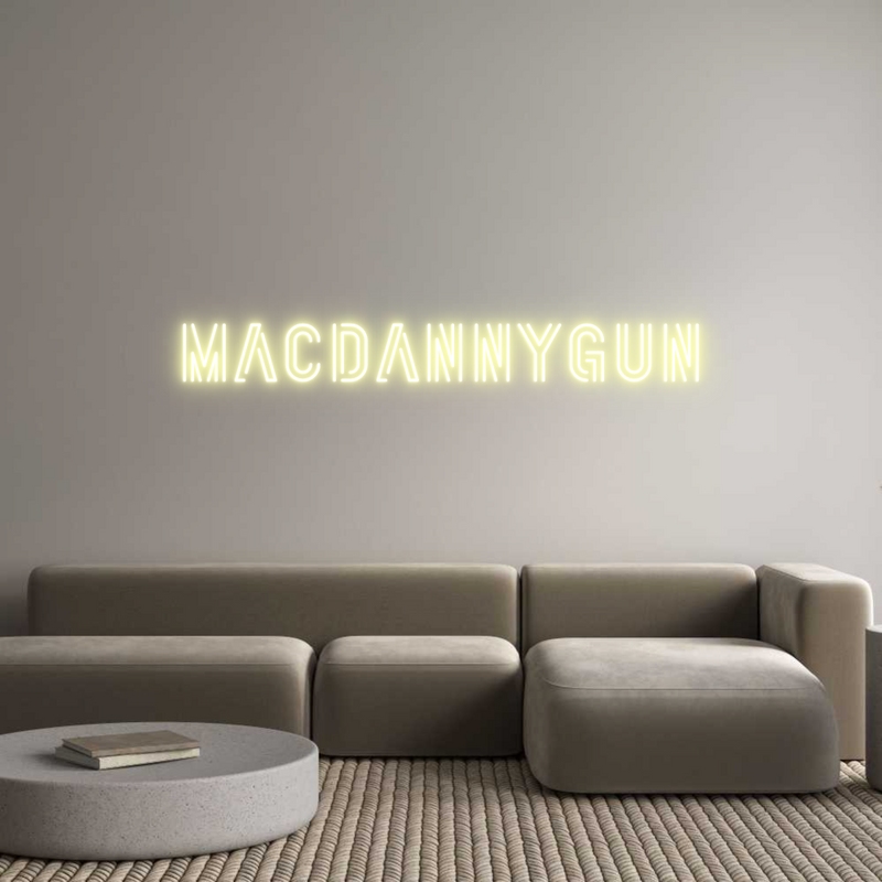 Custom Neon: MacDannyGun