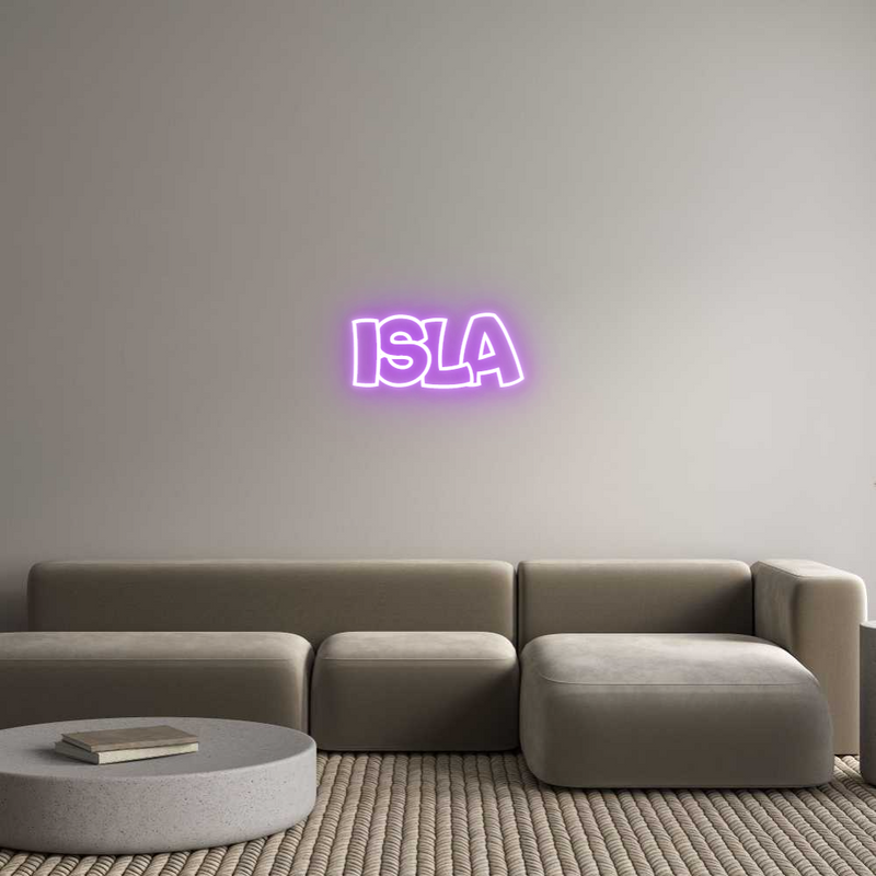 Custom Neon: ISLA