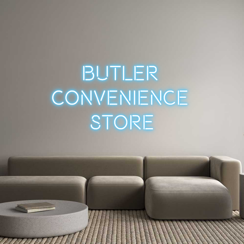 Custom Neon: Butler 
Conv...