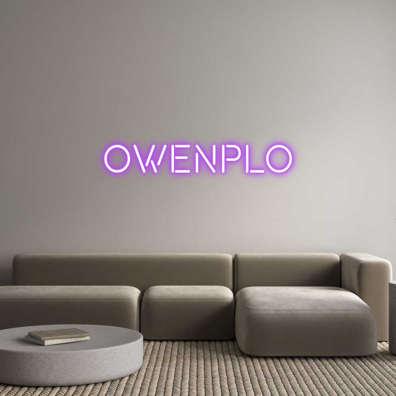 Custom Neon: OWENPLO