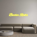 Custom Neon: Barber Rick’s