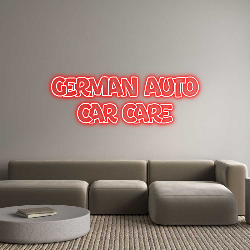 Custom Neon: German auto
...