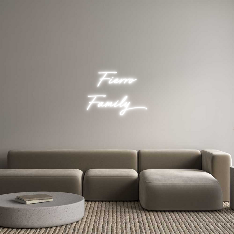 Custom Neon: Fierro
Family