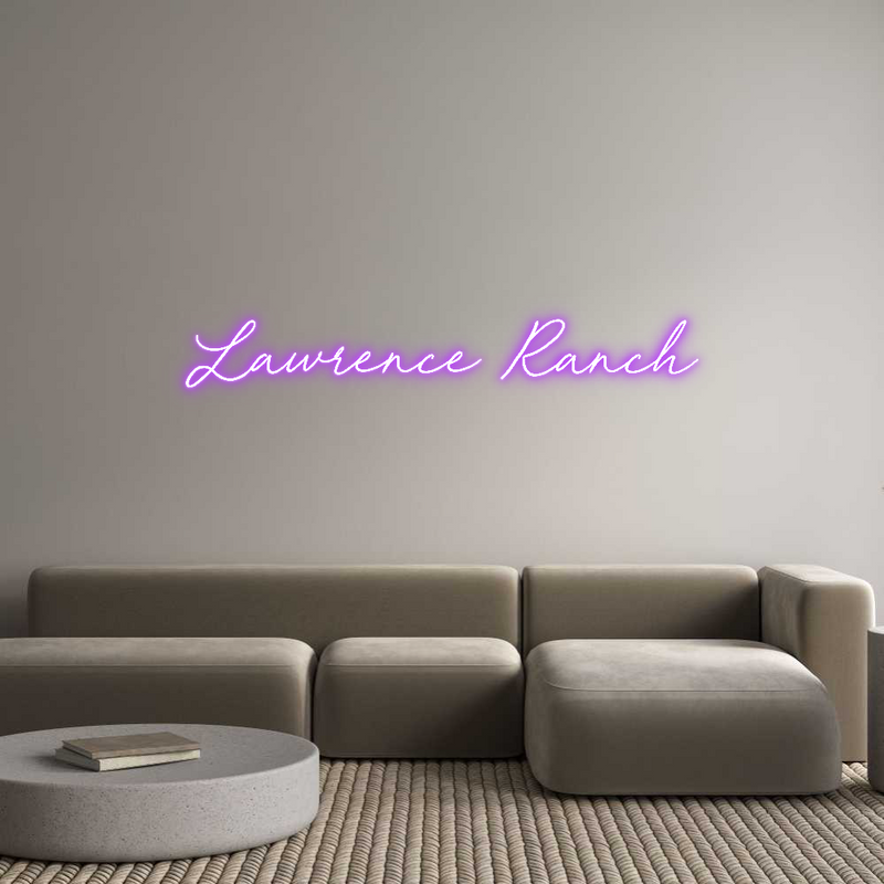 Custom Neon: Lawrence Ranch