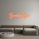 Custom Neon: Bourbon Bar