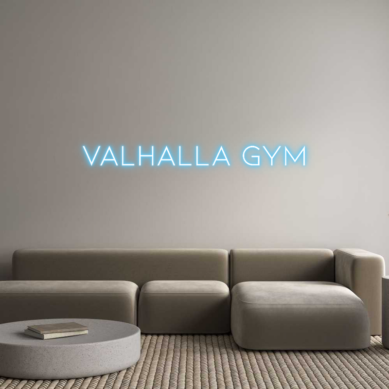 Custom Neon: Valhalla Gym