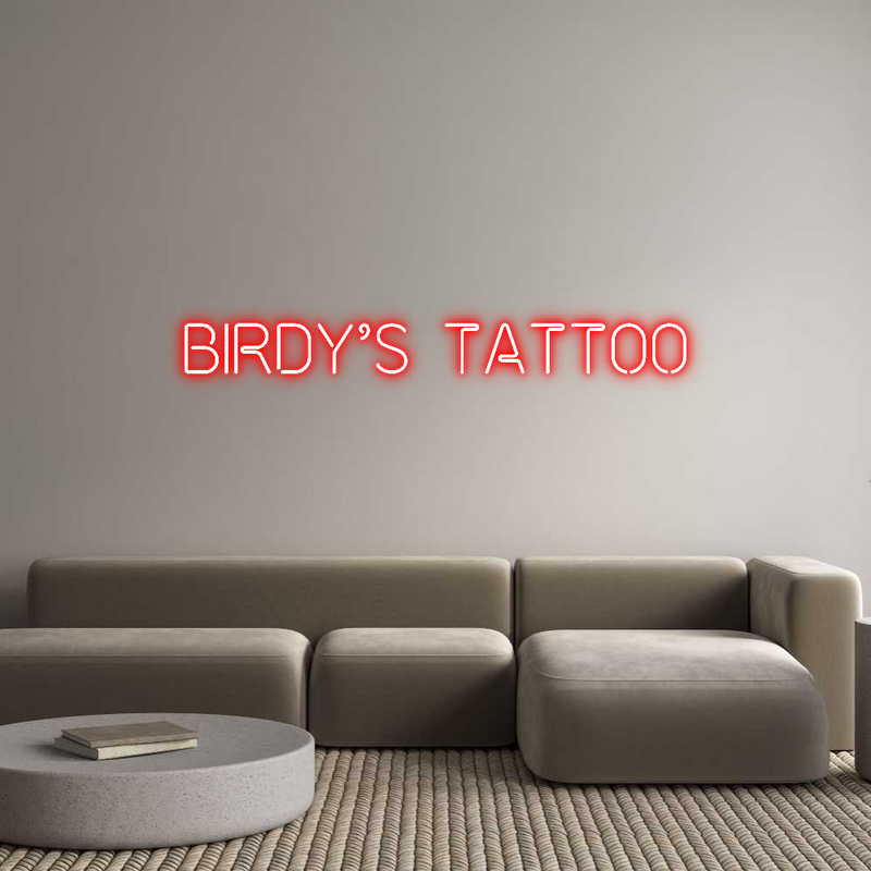 Custom Neon: Birdy’s Tattoo