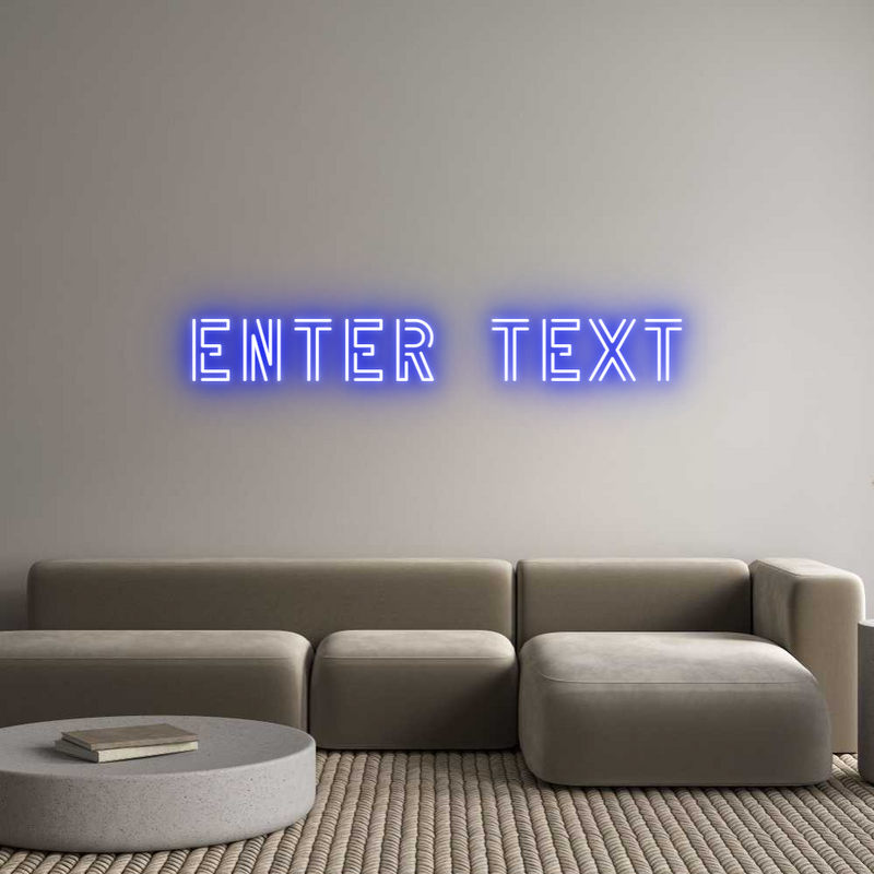 Custom Neon: Enter Text