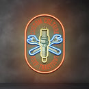 Custom Racing Engine LED Neon Sign Light Pop Art