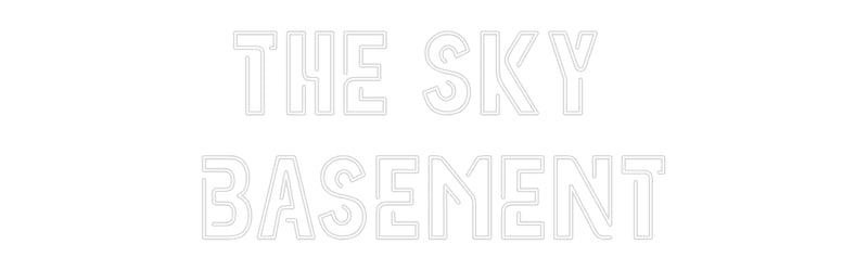 Custom Neon: The Sky 
Bas...