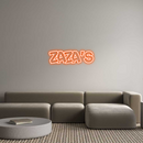 Custom Neon: Zaza’s